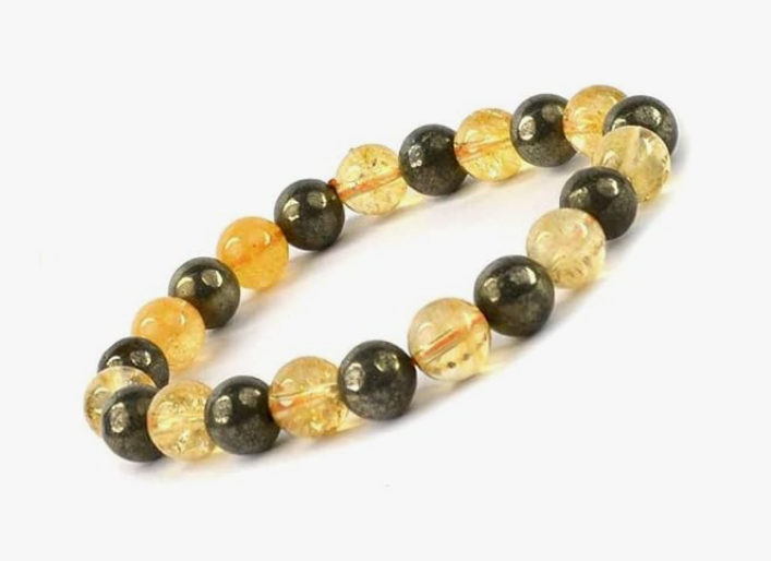 Citrine & Pyrite