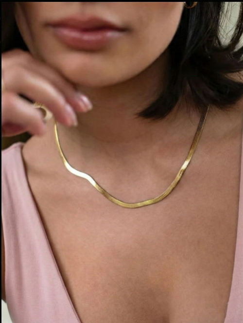 Anti-Tarnish Premium Snake Chain - 18K Gold Plated