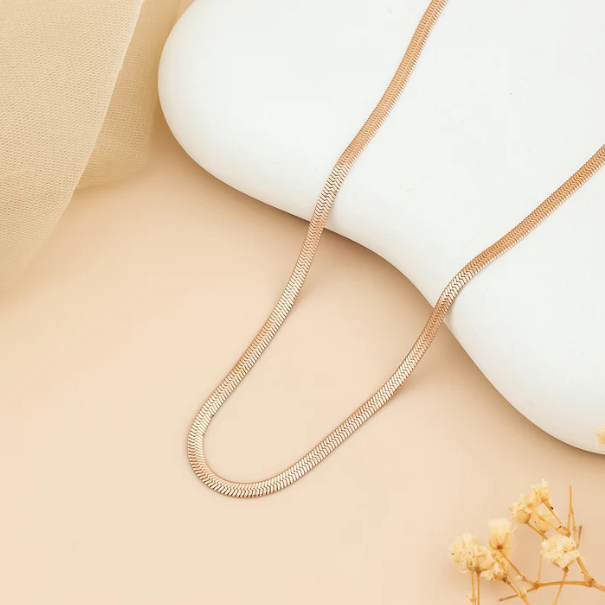 Anti-Tarnish Premium Snake Chain - 18K Gold Plated